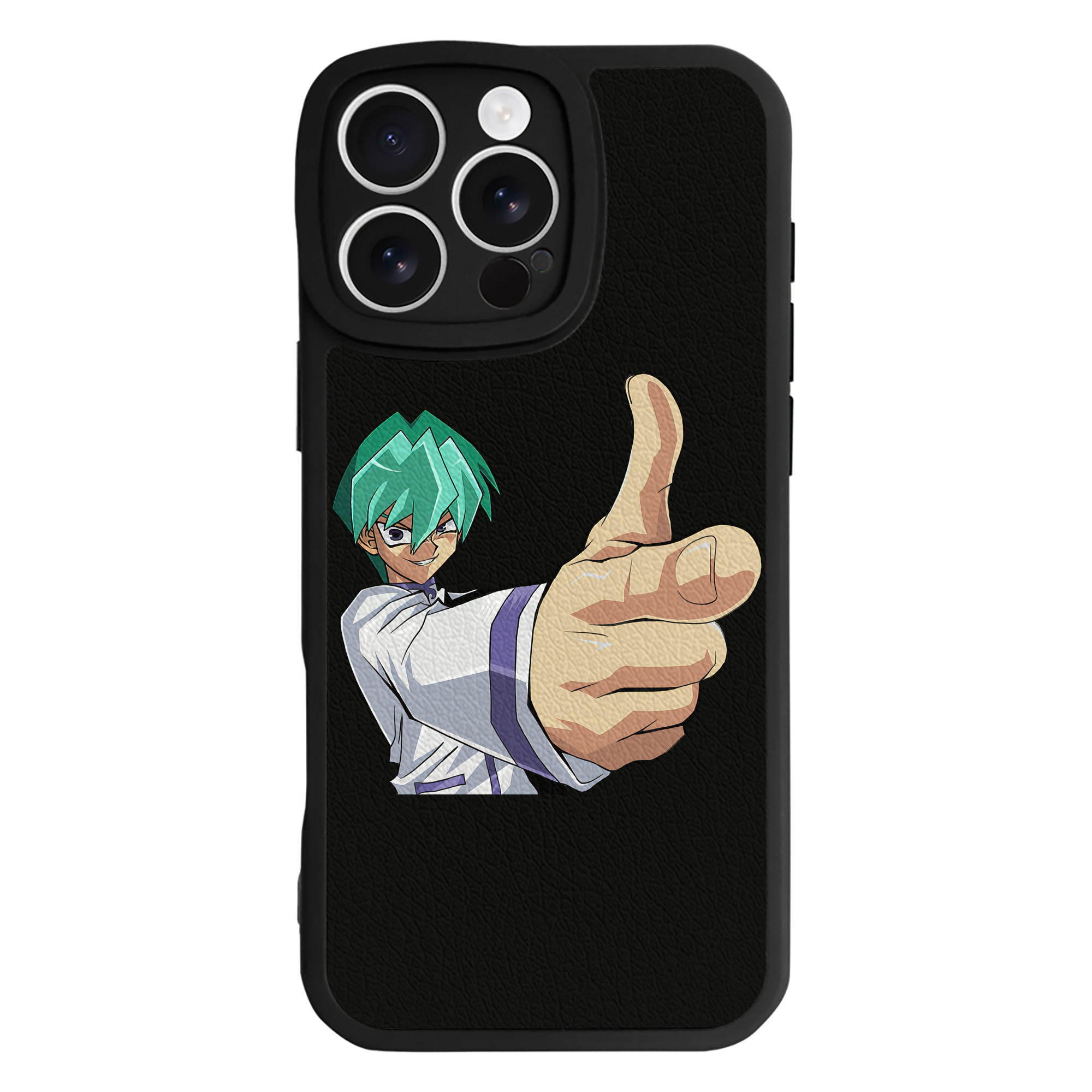 遊☆戯☆王 Yu-Gi-Oh! 【iPhone 16シリーズ対応】シリコンスマホケース（レザー調） 材質：シリコン